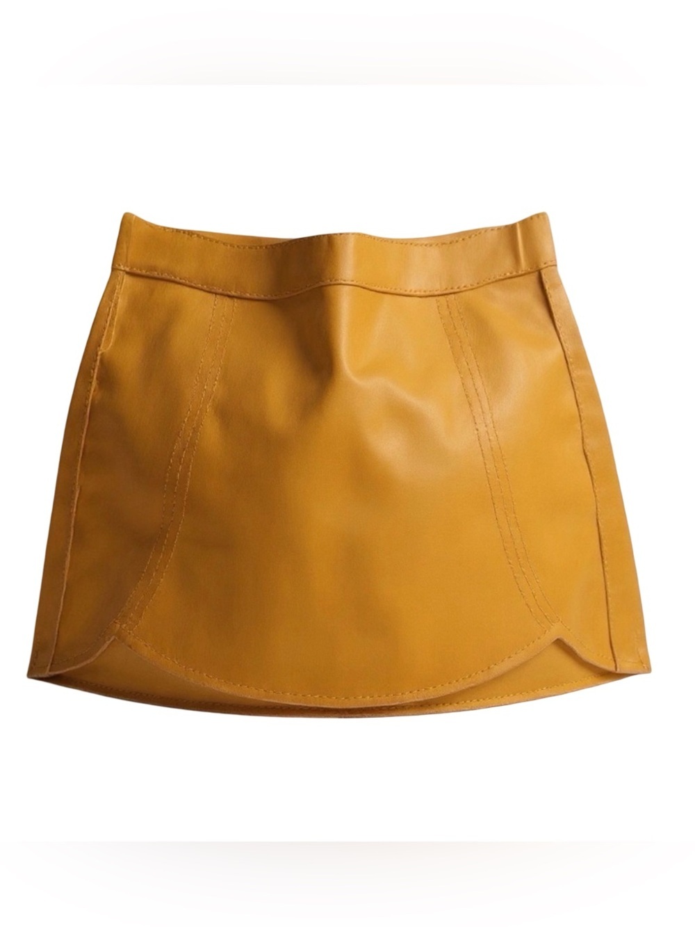 PacSun Women’s Corduroy Skirt. Yellow. Size 25”